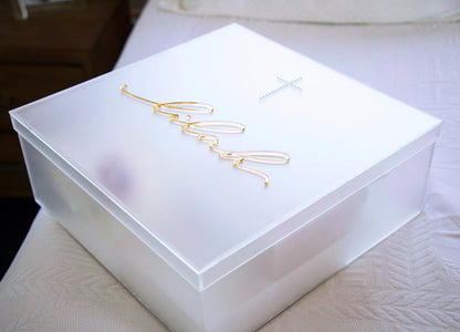 Wholesale | Square Christening Boxes 3mm